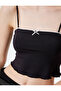 Crop Top Bow Detailed Rope Strap Slim Fit - 5