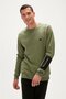 Be Cool Crewneck Thyme Printed Men's Sweatshirt - 3