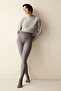 Thın Lookingıng Thermal Winter Tights with Plush Inside, Thin Tulle Look Thermal Plush Tights Polar Pantyhose - 6