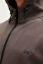 Leo Full-Zip Hoodie Anthracite Zippered Hooded Men's Sweatshirt - 2