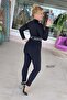 Ultra Lycra High Waist Cropped Trousers 3S297 - 4