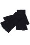 Winter Unisex Black Fingerless Knitted Knitwear Gloves Winter Fingerless Gloves - 7