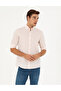 Powder Linen Blended Regular Fit Long Sleeve Shirt 50284168-Vr042