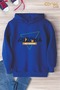 Printed Hooded Oversize Children's Sweat Shirt