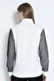 Women's Long-Sleeved Zippered Stone Detail Cardigan - 4