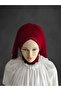 Turban Ready-Made Wrap Ready-Made Veil with Burgundy Veil - 3