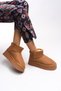 Jilrathla Women's High-Sole Comfortable Boots 0012204   Tan - 2