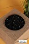 Hat Painter's Hat with Stones Cap Winter Black Color Outerwear Woolen Valentine's Day Gift with Zircon Stones - 4