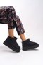 Jilrathla Women's High-Sole Comfortable Boots 0012204   Black - 5