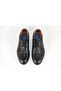 3734-2 Men's Black Orthopedic Leather Soft Sole Shoes - 3