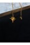 Steel Gold Polar Star 60 cm Necklace Unisex - 3