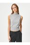 Knitwear Turtleneck Top Sleeveless - 3