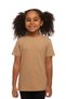 UniSex KidS T-Shirt - Milk Coffee, Crew Neck, Short Sleeve