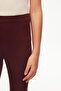 Cherry Rotten Girls' Full Length Solid Basic Leggings - 3