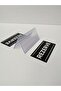 5 Pcs Reserved Sign Pvc Double Direction Notice Desktop Reserved Apparatus Table Reserve Black - 2