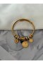Zircon Stone Stainless Steel Quarter Bracelet - 3
