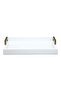 Rectangular Wooden Serving Tray with Handle 40cm - 2