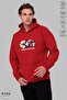Unisex Hoodie Long Sleeve Ataturk Infinity Printed Hooded Sweatshirt Oversize Cotton