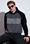 Cotton Regular Fit Color Blocked Hooded Sweat Men's Sweat 5905771