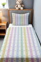 Striped Colorful Hearts Patterned Pique Set - 2