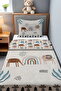 Antique Line Safari Patterned Pique Set - 2