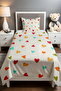 Vivid Hearts Patterned Pique Set