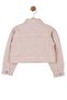 Girl's Cotton Pocket Detailed Denim Jacket - 4