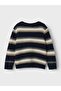 long-sleeved knitted sweater - 3