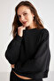 Asuna Women's 2-Piece Black Tracksuit Set with Fleece Inside - 4