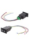 1Pcs Automobile Car Self Locking Fog Light Rocker Switch Button For Toyota Camry DC 12V 5 Pin Pla... - 2