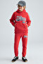Donovan Boy's Cotton Red Tracksuit Set - 5