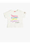 T-Shirt Ataturk Signature Printed Short Sleeve Cotton