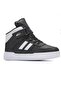 Boy's Leather Outdoor Sports Boots - Black and White, 26-30
