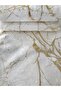 Zi̇ganahome Sofa Sofa Bed Cover New Model Gold Leaf Decorative Cream Floor Sponge Sofa Cover - 3