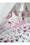 70X120 Baby Sleeping Set - Including Luxury Mosquito Net and Apparatus - Butterfly Patterned 80-P92 - 7