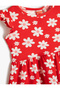 Dress Floral Round Neck Sleeveless Ruffle Detailed Cotton - 3