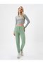 Jogger Sweatpants with Elastic Waistband and Pocket Detail - 2