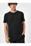 Crew Neck Short Sleeve Sports T-Shirt - Slogan Printed