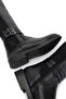 Women's Vegan Black Casual Boots - 5