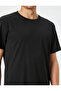 Crew Neck Short Sleeve Sports T-Shirt - Slogan Printed - 5