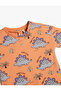 T-Shirt Dinosaur Printed Short Sleeve Crew Neck Cotton - 3