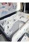70X110 Baby Sleeping Set - Luxury Mosquito Net and Apparatus Included - Moon Cloud Star 153-34 - 6