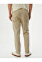 Jogger Pants with Pocket Detail and Lace Waist Cotton - 4
