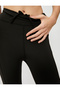 Belt Pocket Sports Leggings with Stitching Detail - 5