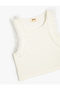Crop Athlete Tulle Detailed Ribbed - 3