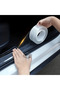 Universal Car Interior Transparent Door Sill Tape Rear Bumper Threshold Protection Foil Adhesive Imported 5 Meters - 2