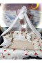 70X110 Baby Sleeping Set - Luxury Mosquito Net and Device Included - Teddy Bear Patterned 127-35 - 4
