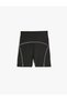 Extra Short Sports Leggings High Waist Line Detailed - 6