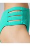 High Waist Bikini Bottom with Window Detail - 6