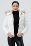 Women's Coat Detachable Hood Fur Lined down Women's Coat - 2
